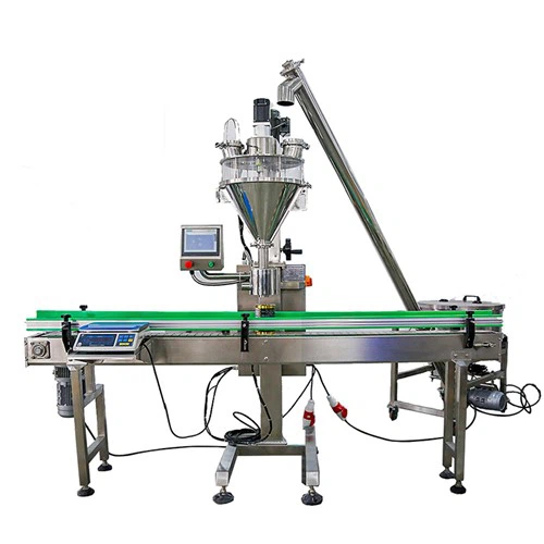 Automatic Powder Jar Filling Machine
