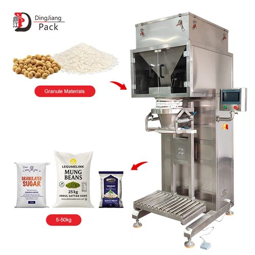 Semi-automatic 25kg Granule Packing Machine